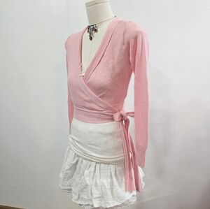 Eurotard pink ballerina wrap top
